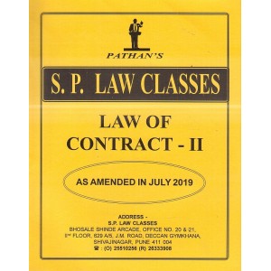 Pathan's Law of Contract - II For BA.LL.B [July 2019 New Syllabus] by Prof. A. U. Pathan | S. P. Law Classes